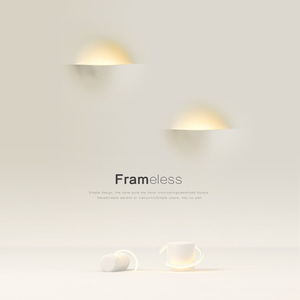 Creative Incorporate Incastrato Intonaco Senza Lampadina Luce a LED Lampada da Parete Design Semplice di Personalità <span class=keywords><strong>per</strong></span> Soggiorno Esterno Camera - Product Image 2