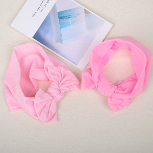 <span class=keywords><strong>Bandeau</strong></span> pour bébé de couleur unie printemps-été de <span class=keywords><strong>grande</strong></span> <span class=keywords><strong>taille</strong></span> <span class=keywords><strong>Bandeau</strong></span> pour bébé fille élastique doux et noué Accessoires pour cheveux - Product Image 5