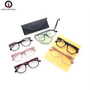 Chất Lượng Cao Retro Acetate Kính Mắt Mèo Khung Mắt Phụ Nữ Kính Quang Học Khung Acetate Khung Kính - Product Image 2