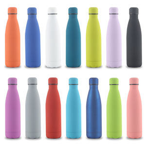 Lower MOQ Cheaper Customized Promotional Double Wall Insulated Vacuum Metal Bottle Stainless Steel Flask - Product Image 3