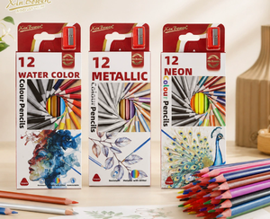 Crayons en bois HB colorés, 6 pièces, pour étudiants, avec logo personnalisé, nouveau design, vente en gros, best-seller - Product Image 4