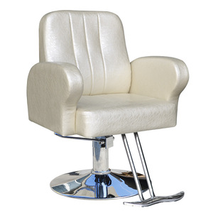Poltrona da <span class=keywords><strong>Barbiere</strong></span> Professionale <span class=keywords><strong>dal</strong></span> Design Moderno con Pompa Idraulica Regolabile in Altezza, Sedia Classica per Salone - Product Image 6