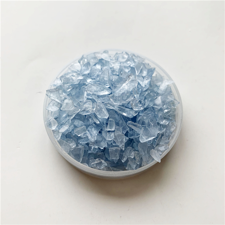 Переработанные сломанные цветные стеклянные чипсы terrazzo