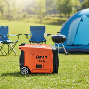 Generador Portátil <span class=keywords><strong>de</strong></span> Gasolina, Apto para Acampar y Uso en Exteriores en el Hogar - Product Image 2