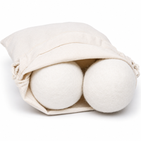 Fabricant de balles de séchage en laine à marque privée, accessoires de lavage durables