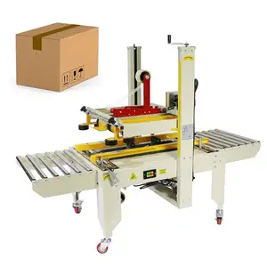 case sealer machine carton tape closing case sealer high speed box packing machine