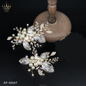 Vendita calda all'ingrosso della fabbrica di gioielli personalizzati in pietra di cristallo accessori per abiti da sposa di lusso corona da sposa accessori per capelli - Product Image 2