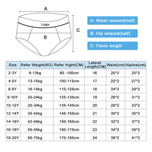 All'ingrosso OEM ODM comodo cotone ragazzo slip ragazzi adolescenti ragazzi biancheria intima per 2-20 anni - Product Image 2