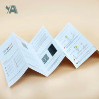 Impression personnalisée de dépliants A4, menus de restaurant, livrets scolaires, brochures, prospectus pliés, flyers, dossiers de présentation