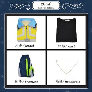 Venta al por mayor <span class=keywords><strong>Cyberpunk</strong></span>: <span class=keywords><strong>Edgerunners</strong></span> Anime disfraz de uniforme de escuela secundaria traje de fiesta de Halloween David Cosplay disfraz - Product Image 6