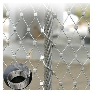 316 Offre Spéciale usine approvisionnement enceinte maille clôture garde-corps en acier inoxydable 304 qualité Flexible câble maille <span class=keywords><strong>filet</strong></span> - Product Image 3