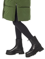 Grand manteau de duvet imperméable pour femmes d'hiver personnalisé Veste en duvet longue et épaisse de couleur unie
