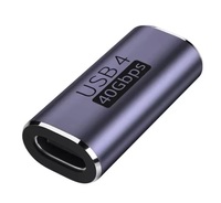 Adaptateur USB 4.0 Type C en métal A1 OTG 40 Gbps Transfert de données rapide Convertisseur de charge USB-C pour tablette pour ORDINATEUR PORTABLE