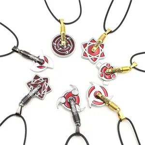 Collier pendentif en émail de haute qualité avec chaîne en corde pour cadeaux Cosplay, offre spéciale