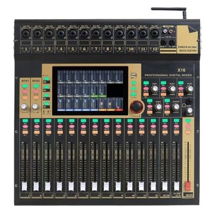 <span class=keywords><strong>DJ</strong></span> контроллер/аудио консоль микшер цифровой микшер профессиональный аудио микшер консоль Wifi 12 канал цифровой микшер машины - Product Image 4