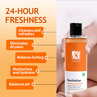 Vente en gros Gel nettoyant intime Yoni hydratant au pH équilibré sans parfum