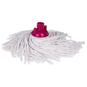Manufacturer Mop Cheap Wooden Handle Eco-Friendly Self-Wringer Floor Cleaning Mop with Cotton Thread Head Wholesale House Use - Product Image 2