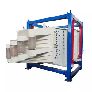 Cribadora vibratoria giratoria de alimentación paralela totalmente cerrada con criba oscilante cuadrada para cribado de piedra caliza, ceramsita y arena - Product Image 2