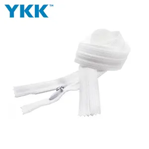 YKK Invisible Conceal Zippers Closed end Open end over 600 colors available for wedding dress