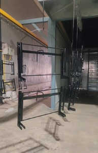 Ligne de production de peinture en poudre industrielle semi-automatique avec contrôle PLC, cabine de pulvérisation électrostatique, four de cuisson, certifiée CE - Product Image 5