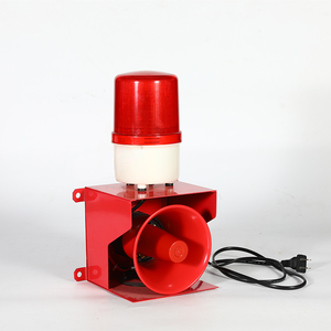 Sistema de Alarma Audible y Visual de 130dB, Tono y Volumen Ajustables, IP55 Impermeable, Seguridad, Directo de Fábrica, Alta Resistencia - Product Image 1