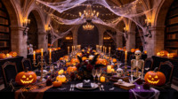 Toile d'araignée artificielle super extensible, décoration d'Halloween, accessoires de scène effrayants pour fêtes, décoration intérieure et extérieure, accessoires de décoration pour la maison