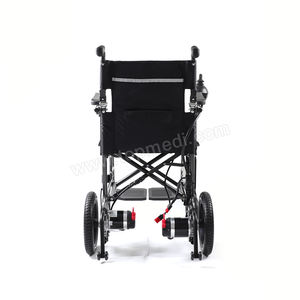 Silla de Ruedas Eléctrica de Fibra de Carbono con Pintura Acuarela, Aprobada por ISO, Motor con Sistema de Freno Automático - Product Image 3