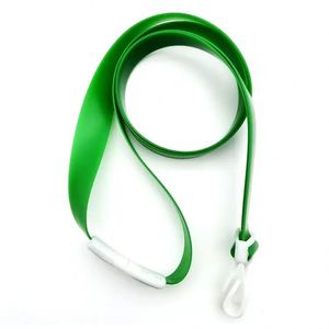 Llavero de silicona personalizado al por mayor, pulsera impermeable con impresión de logotipo a color, llavero de silicona tipo pulsera - Product Image 3