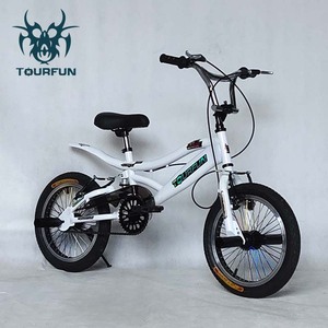 Vélo BMX Tourfun 16 pouces, cadre en aluminium, vélo de stunt à suspension souple pour enfants et adultes - Product Image 2