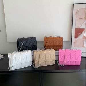 I-0361 Bolso de Mano para Mujer, Nuevo Modelo, Gran Capacidad, Bandolera, Diseño de Cuadros, Bolsos Cuadrados de Diseñador - Product Image 6