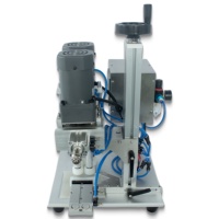 Machine de vissage semi-automatique motorisée pour bouteilles de boissons en plastique, utilisation électrique sur table