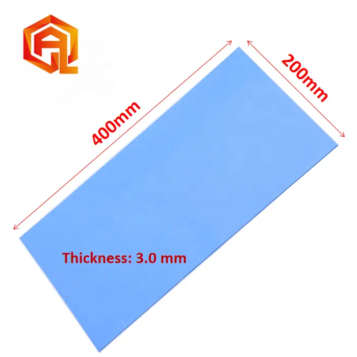 Battery laptop CPU high cooling conductive rubber sheet thermal gap filler insulation pad