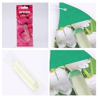 Diffuseur de voiture suspendu haut de gamme intelligent avec démarrage/arrêt automatique, accessoire orné de strass, parfum d'huiles essentielles aromatiques longue durée