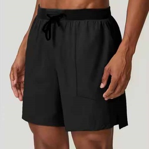 Shorts de sport pour hommes de la marque Fitness Gym avec poches, logo personnalisé, vêtements de sport respirants, shorts de course pour hommes - Product Image 6