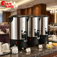 Distributeur de café TIANXING 5L en acier inoxydable, urne isotherme pour boissons, idéal pour hôtels, buffets, restaurants et services de restauration commerciale