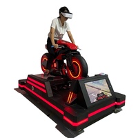 Máquina de juego que funciona con monedas, simulador de motocicleta VR, realidad virtual, simulador de coche de carreras