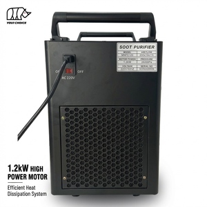 Purificateur <span class=keywords><strong>de</strong></span> fumée industriel INWELT 26000Pa, collecteur <span class=keywords><strong>de</strong></span> fumée <span class=keywords><strong>mobile</strong></span> 1,2 kW, système d'extraction <span class=keywords><strong>de</strong></span> suie pour le soudage et le traitement des métaux - Product Image 4
