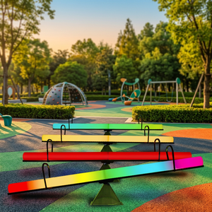 Muebles LED para Exteriores, Equipo de Juegos para Jardín, Balancín de Plástico Luminoso, Balancín LED Brillante y Colorido para Niños y Adultos - Product Image 1