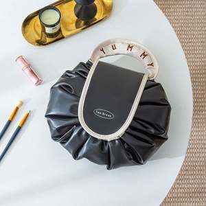 Neceser cosmético de viaje de alta calidad, bolsa de almacenamiento portátil impermeable de gran capacidad, bolsa de lujo ligera avanzada para personas perezosas - Product Image 4