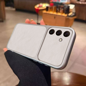 เคสโทรศัพท์มือถือแบบนิ่ม TPU ลายลิ้นจี่เคลือบ PU สำหรับ <span class=keywords><strong>Samsung</strong></span> <span class=keywords><strong>Galaxy</strong></span> รุ่น A14 A15 A16 A17 A02S A21S A22 A23 A24 A25 A26 A30 A20 A31 A32 ฝาหลัง - Product Image 2