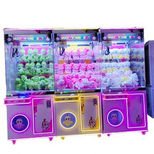 China Promotion Automatic Coin Operated Plush Toy Claw Crane Anti-Swing <b>Hook</b> Doll Machine on Sale - Product Image 5