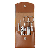 Nouveau Kit de Manucure YD 2026 de Haute Qualité, Personnalisable, 7 Pièces, Coupe-Ongles et Accessoires en Acier Inoxydable pour Usage Domestique