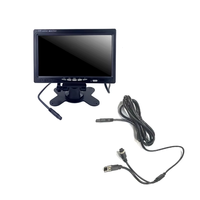 Kit MDVR 4 canaux avec moniteur HD VGA 7 pouces, enregistreur de véhicule 4 canaux 1080P sur carte SD pour camions, chariots élévateurs et bus – Direct Usine