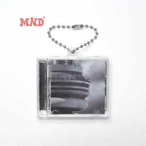 NFC CD Móc Chìa Khóa Mini CD-R Âm Nhạc Album CD Hộp Tùy Chỉnh URL Âm Nhạc Liên Kết Keychain - Product Image 4