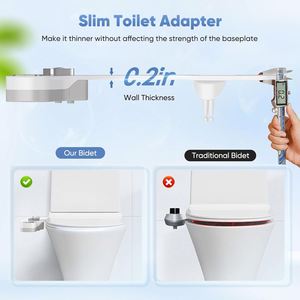 Luxury New Commercial Hot and Cold Water <strong>Bidet</strong> <strong>Sprayer</strong> Self-cleaning ABS Toilet <strong>Bidet</strong> Attachment for Bathroom Hotel Toilet - Product Image 6