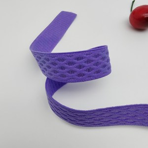 Custom <b>Elastic</b> Band Woven <b>Elastic</b> Webbing 18mm <b>Elastic</b> Folded Band Anti-Slip shoulder Straps Nylon <b>Belt</b> Bags Home Textiles Roll - Product Image 3