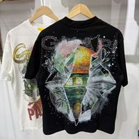 Supplier Terlaris Harga Grosir Murah Kaos Desainer Sablon Berkualitas Tinggi Bahan Katun GUAPI Kaos Pria