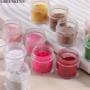 Série de noël festif flocage laine 3D décoration Logo personnalisé bricolage Nail Art Design créatif <span class=keywords><strong>ongles</strong></span> velours poudre - Product Image 5