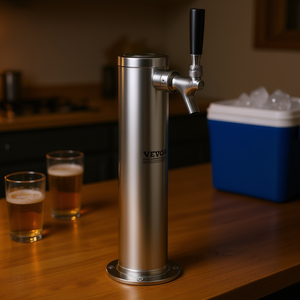 Dispensador de Cerveza Vevor de Acero Inoxidable con un Solo Grifo, para Uso en Fiestas en Casa - Product Image 2