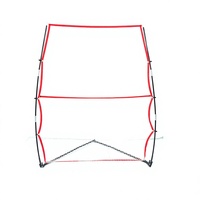 Filet de rebond de tennis blanc simple à hauteur réglable en polyester, modèle BTN008, pour le tennis de table, le tennis et autres sports de balle